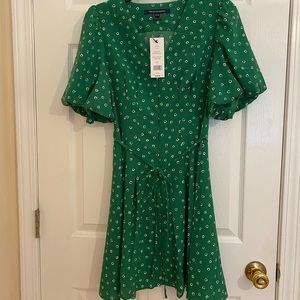 Green French Connection Summer Dress